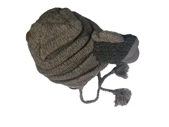 Handmade Woolen Rhino Hat